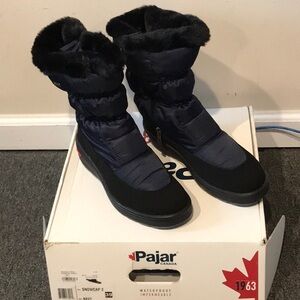 NEW! Pajar Snowcap 2 Navy Winter boots - 8-8.5 [EUR 39] - in box